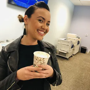 Lillie had two cups but you didn't hear that from us!