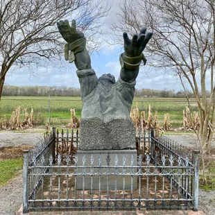 Beautiful artwork on the plantation