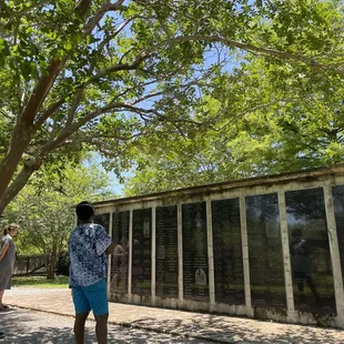 Memorial towards the end of the tour.  So emotionally moving....  It will definitely evoke emotions....