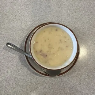 Cream of Rueben soup, different and delicious.