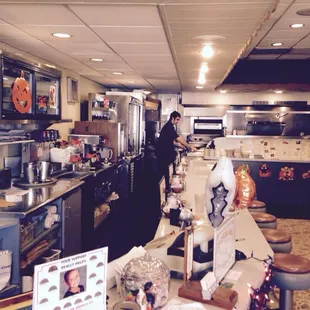 Old time diner in Grayslake, Illinois