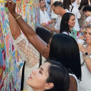 My fiance and I really enjoyed this event. We love art mixed with good food, drinks and music. The atmosphere was perfect.