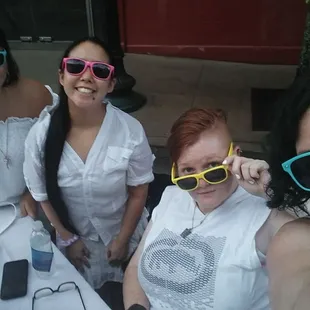 Volunteering at White Linen.