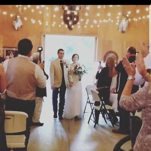 Just married
