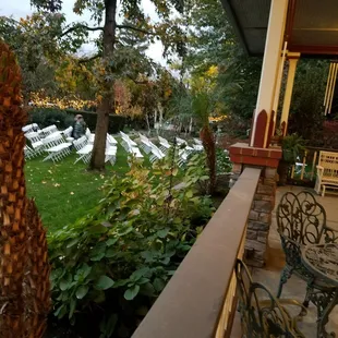 A view from the porch