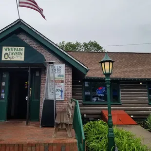 The front of the restaurant