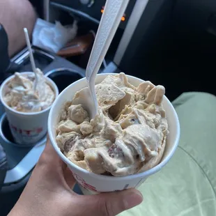 The buckeye on the left