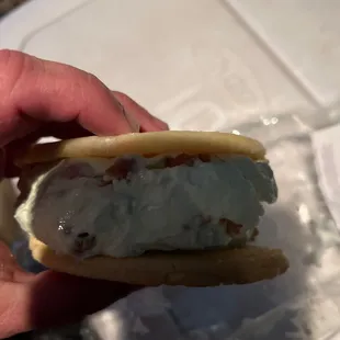 Key lime pie cookie