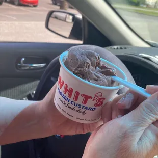 DWI Driving while Ice Creaming...