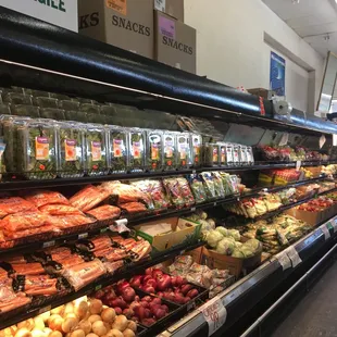 The best buys here? In the produce section. Damn skippy.