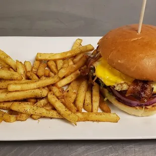 Bacon Egg Cheeseburger