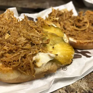 Nashville Hot BBQ sandwich