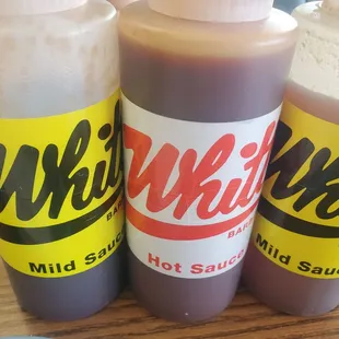 Sauces mild tomato, hit, vinegar