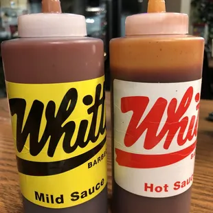 BBQ Sauce at every table