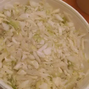 Slaw to go
