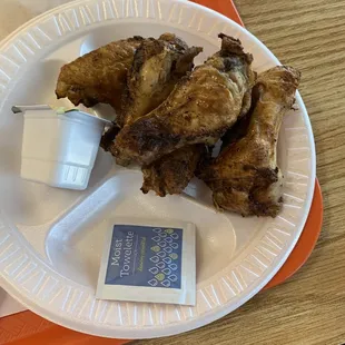 Chicken wings (I think only Fridays &amp; Saturday)