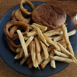 Only ate half.