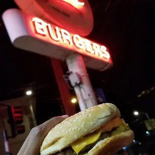 #1. 1/4 Lb Junior Burger Meal