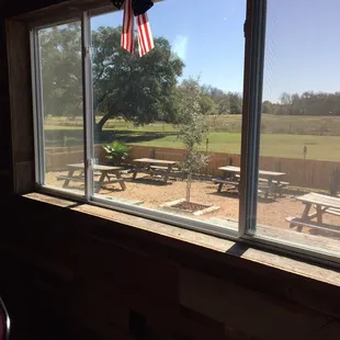 Outdoor seating