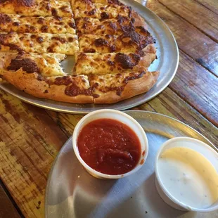 Cheezy bread.