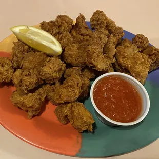 Fried Alligator Bites
