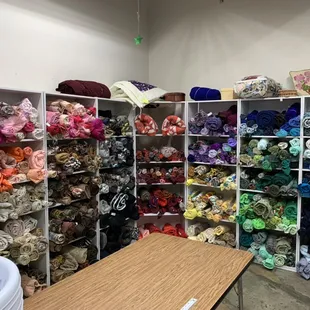 Our Fabric Room