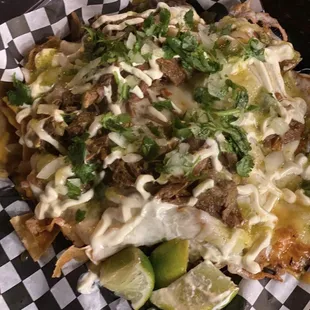 Birria nachos