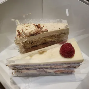 Coffee (3 stars) and Raspberry Chocolate (2.5 stars)