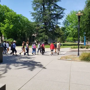Campus tours still being given.