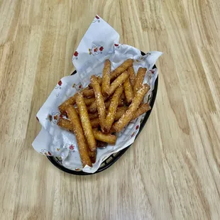 Funnel cake fries