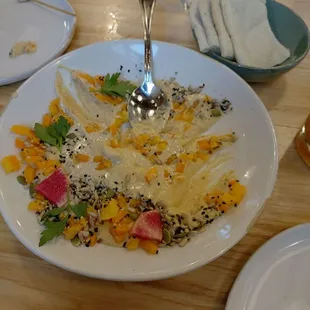 The hummus plate.