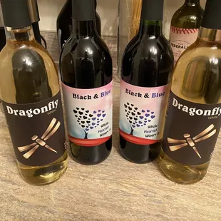 Dragonfly white and Black and Blue. Both fantastic choices !