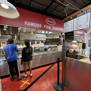 customers waiting for their order