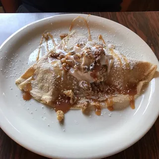 Banana Caramel Crepe