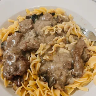 Beef Stroganoff