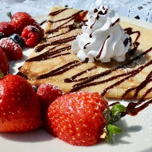 crepes, food