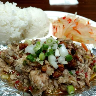 Sisig Plate
