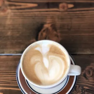 Blackberry danish latte