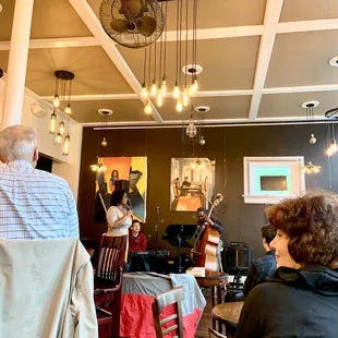 Open jazz jam sessions on first Thursday of the month ($5)