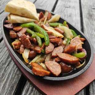 Sausage Fajitas