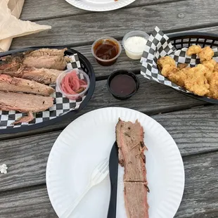 Brisket &amp; Fried Cauliflower