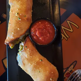 Jalapeño and Pepperoni BYOStromboli