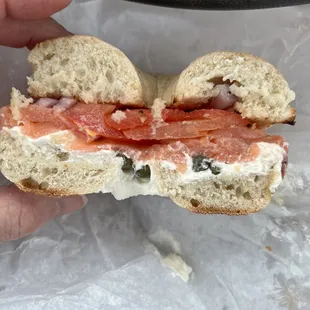 Bagel Sandwiches