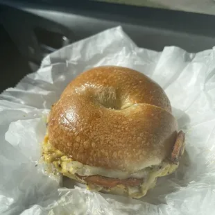 Breakfast Bagels