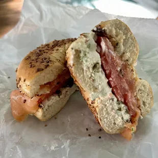 Lox Bagel
