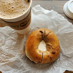 Cinnamon Raisin Bagel