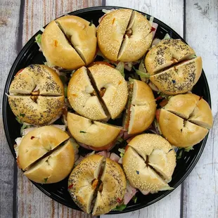 Wholy Bagel Catering Tray