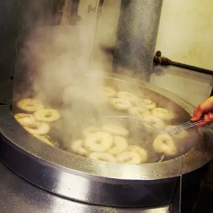 Boiled and baked - the way bagels are supposed to be made. Wholy Bagel - best bagels in Austin. One of the best bagel shops in America.