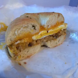 Breakfast Bagels