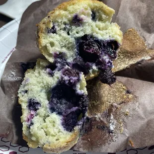 Orange Blueberry muffin